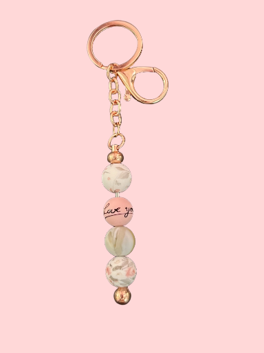 "I Love You" Zipper Pull/Keychain