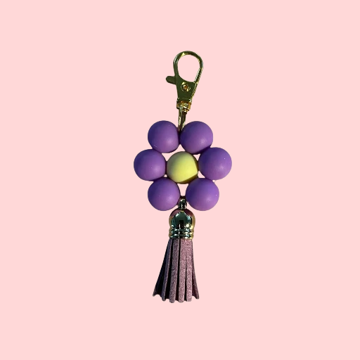 Flower Zipper Pulls