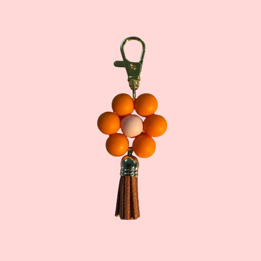 Flower Zipper Pulls