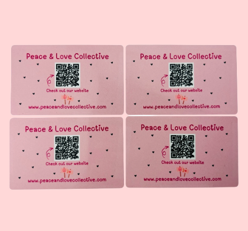 Aluminum Double-Sided Business Cards