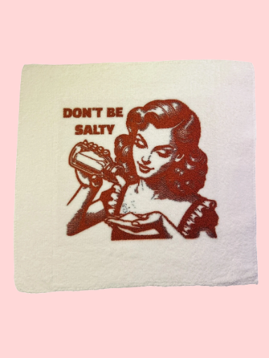 "Don't Be Salty" Microfiber Towel