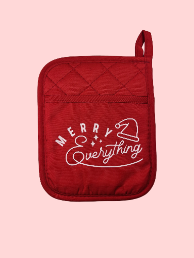 "Merry Everything" Pot Holder