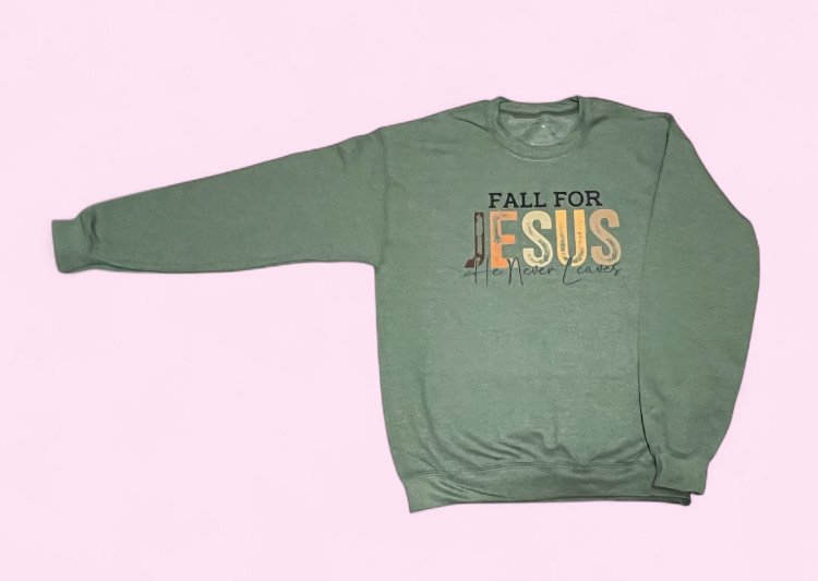 "Fall For Jesus" Sweatshirt