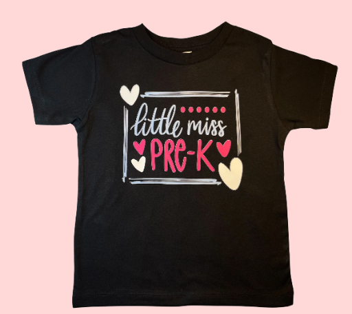 "Little Miss Pre-K" T-Shirt