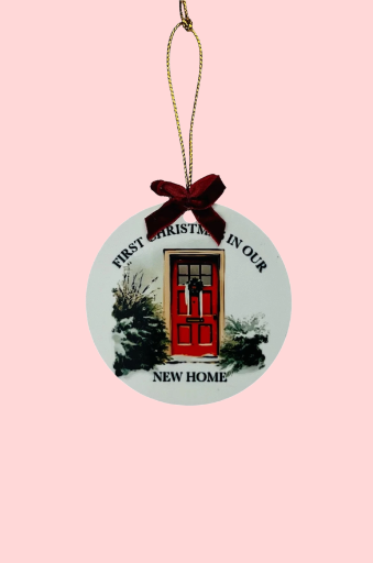 First Christmas in Our New Home Ornament
