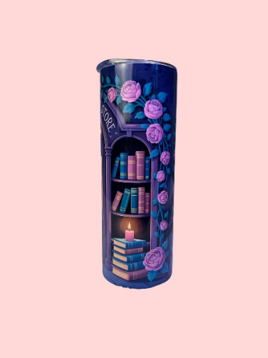 "Take Me to the Bookstore" Skinny Tumbler