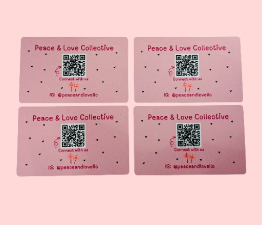 Aluminum Double-Sided Business Cards