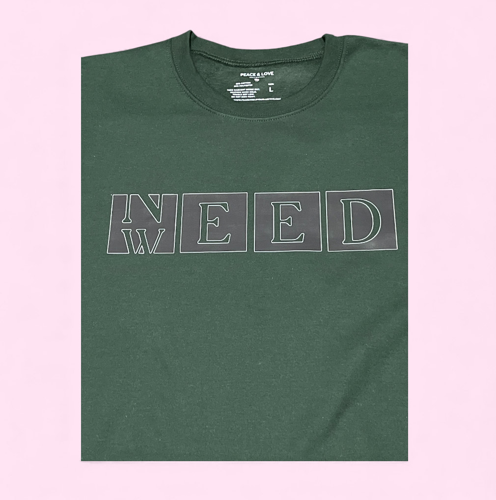 "Need Weed" Graphic Sweatshirt