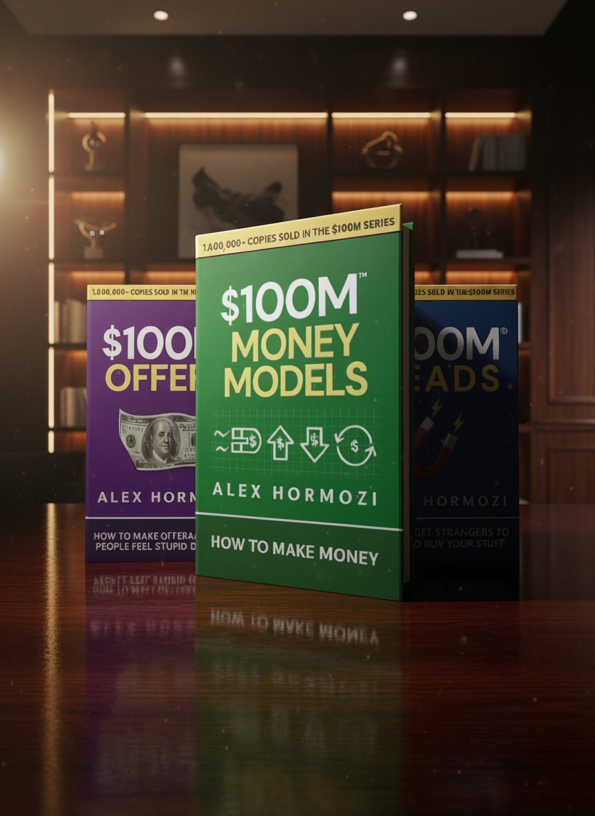 💰  The Complete $100M Trilogy & Bonus Playbooks by Alex Hormozi 