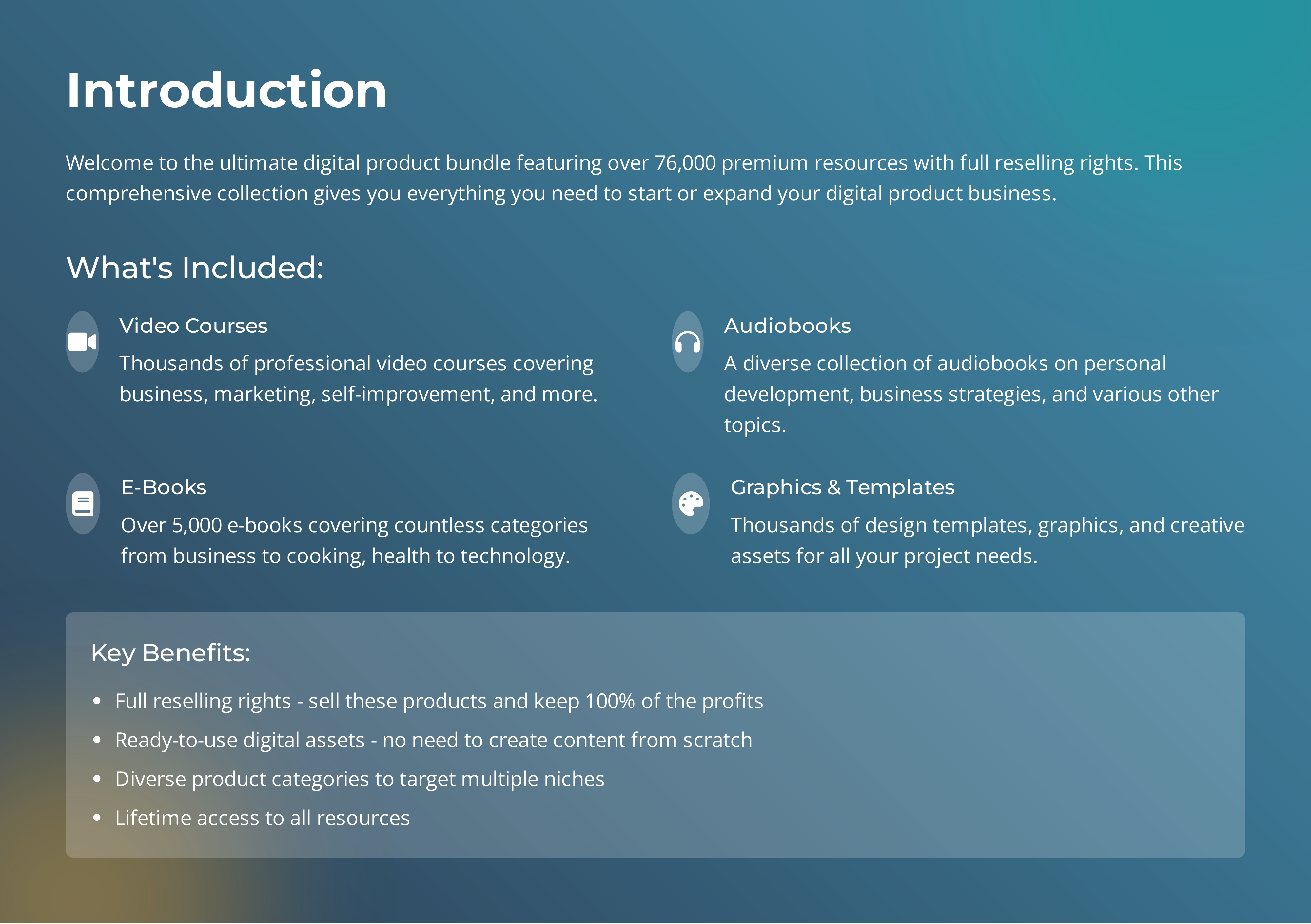 76,000+ Instant Business In-a-Box