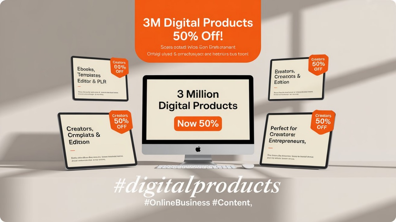 🎁 🔥 3 Million Digital Products Bundle – Now 50% OFF!
