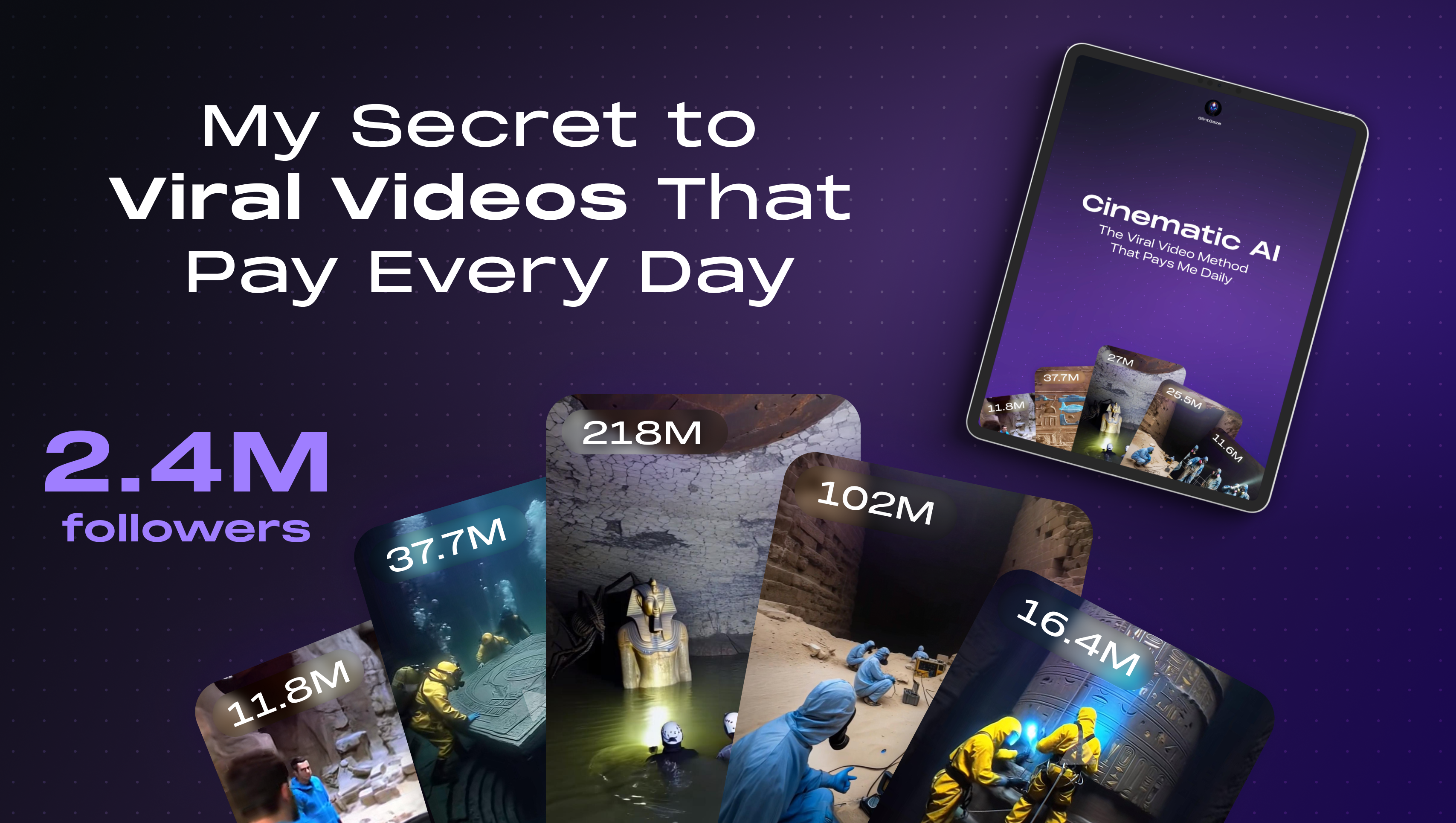 🔥 300 MILLION views: my exact proven method, now yours