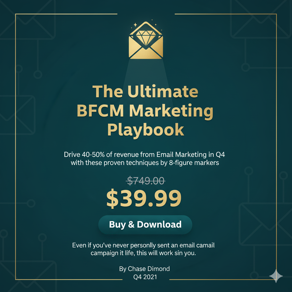 🚀 The Ultimate BFCM Email Marketing Playbook Landing Page