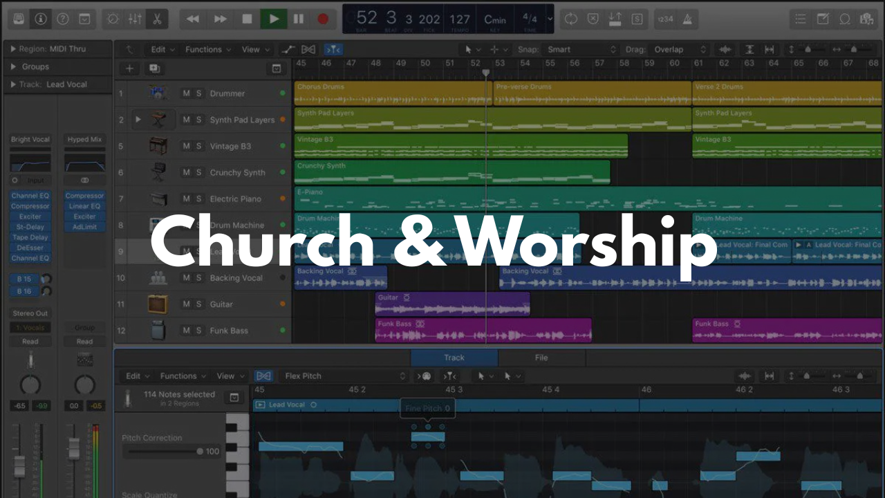 Church & Worship Template - Logic Pro