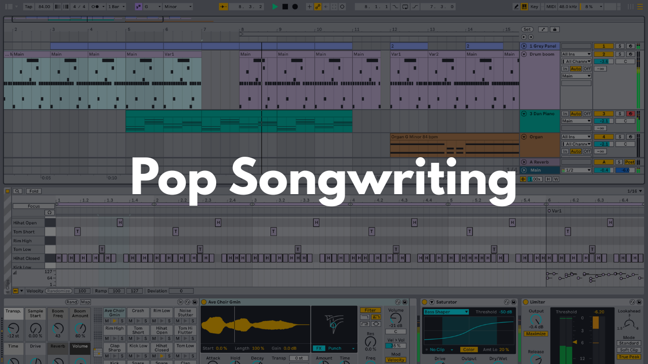 Pop Songwriting Template - Ableton