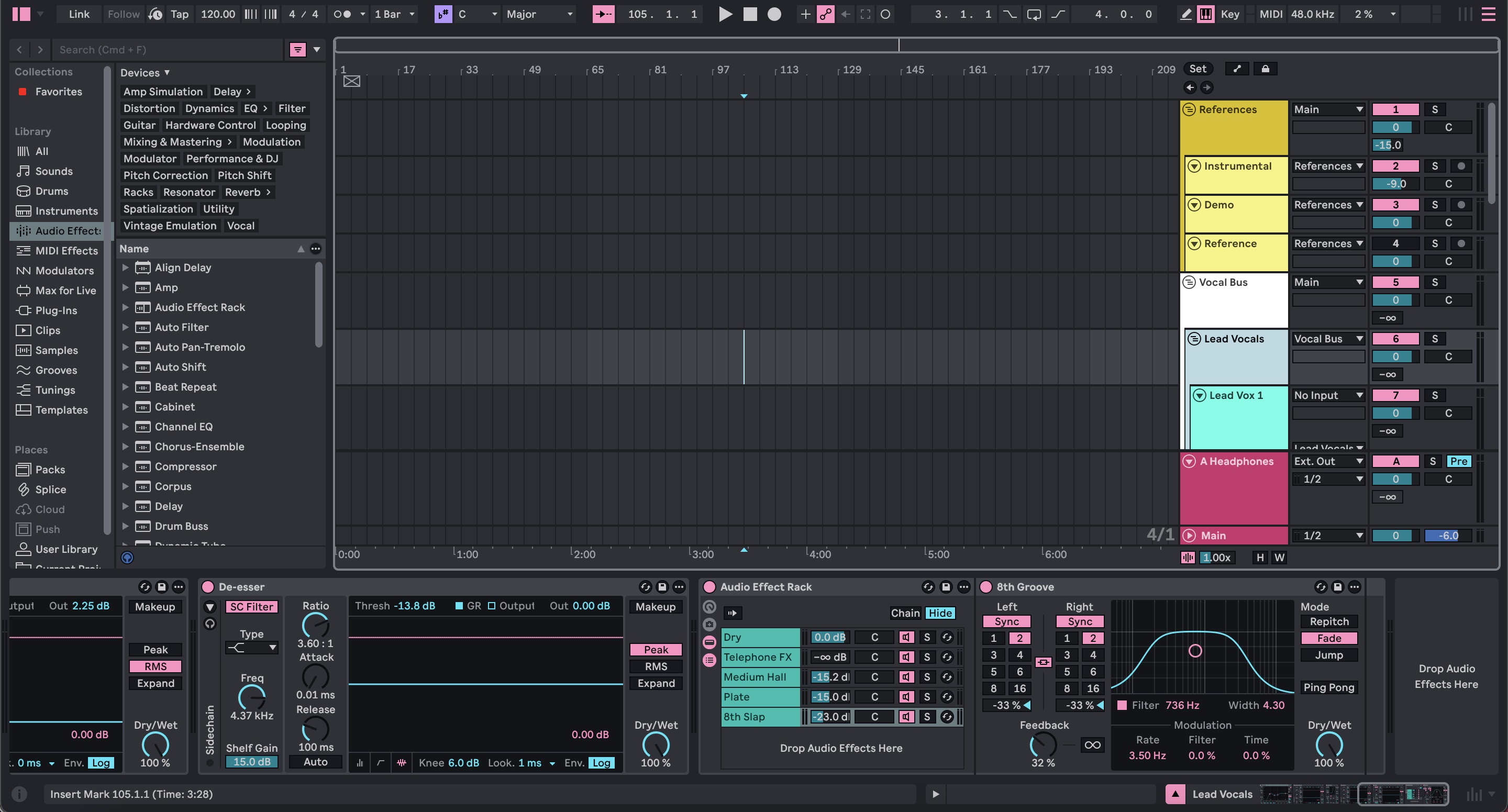 Country Vocal Recording Template - Ableton
