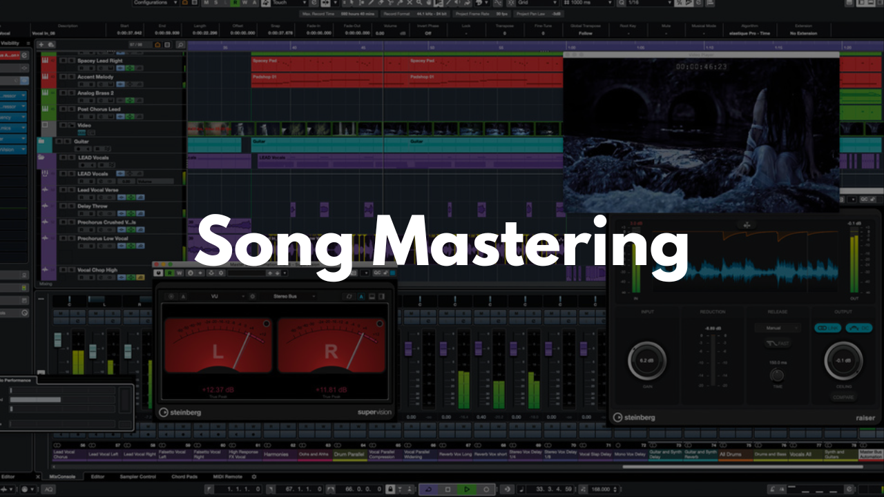 Song Mastering Template - Cubase