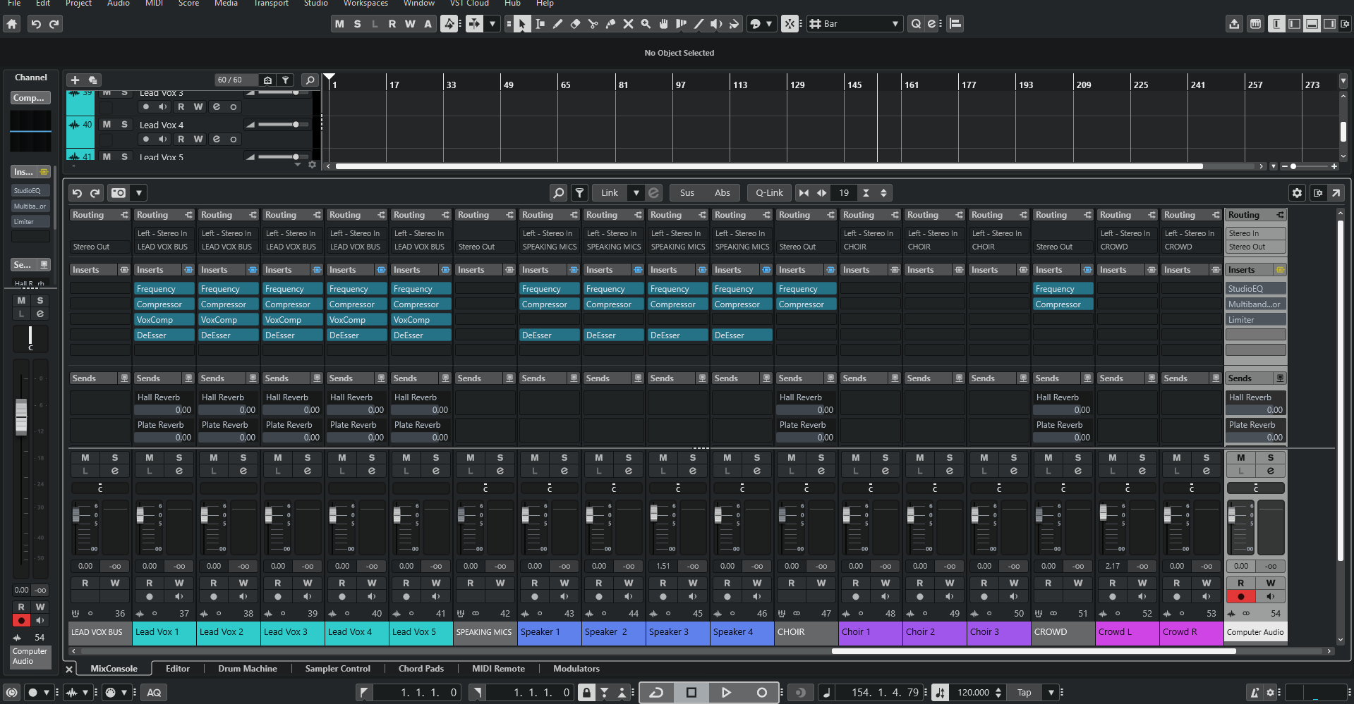Church and Worship Template - Cubase