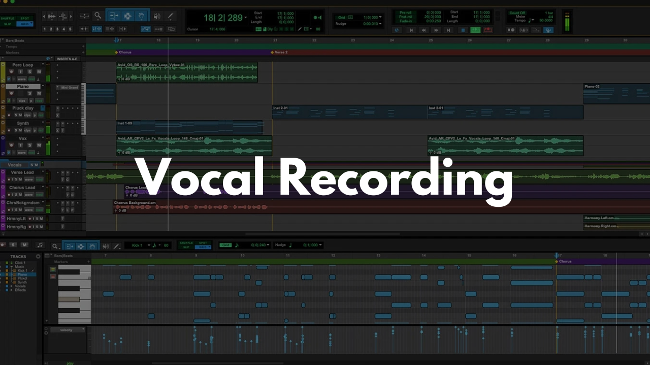 Vocal Recording Template - Pro Tools