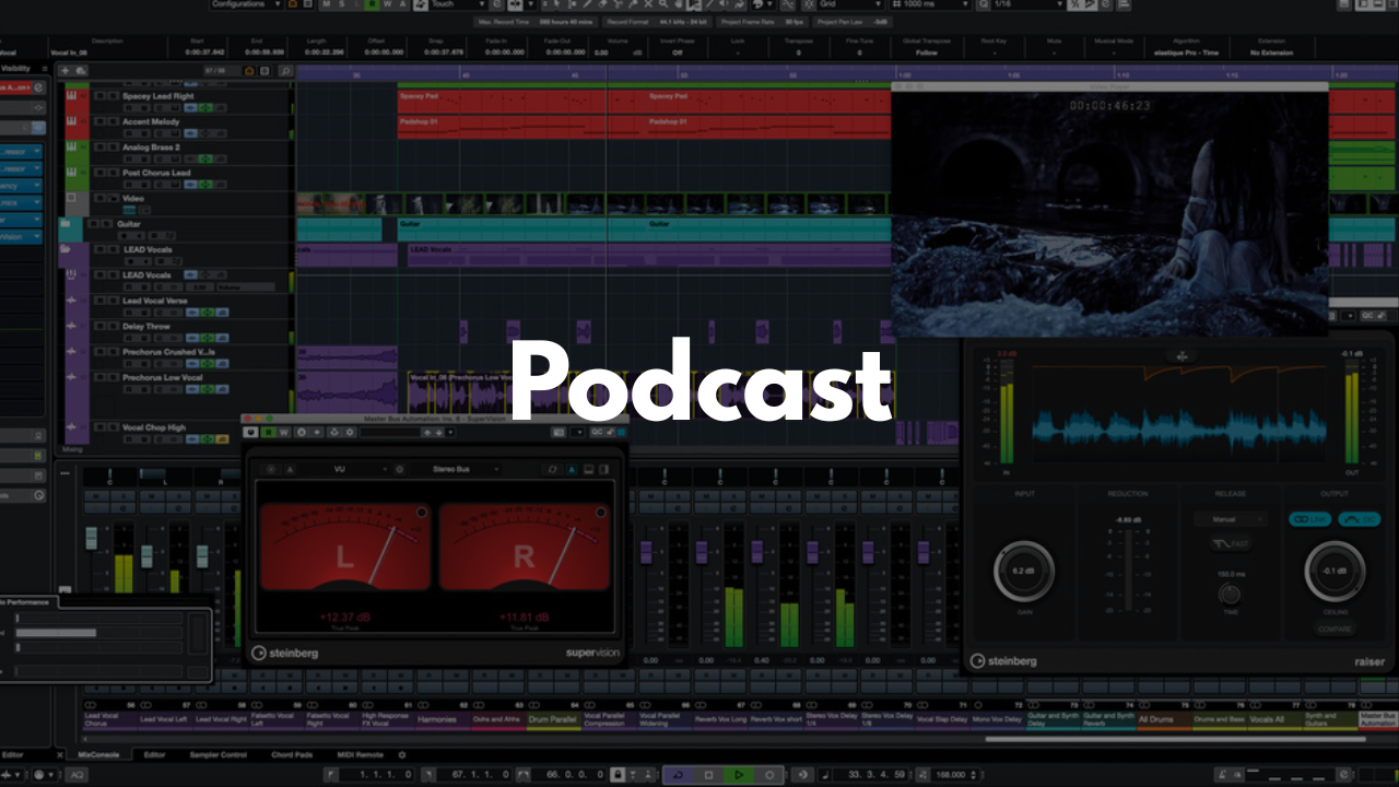 Podcast Template - Cubase