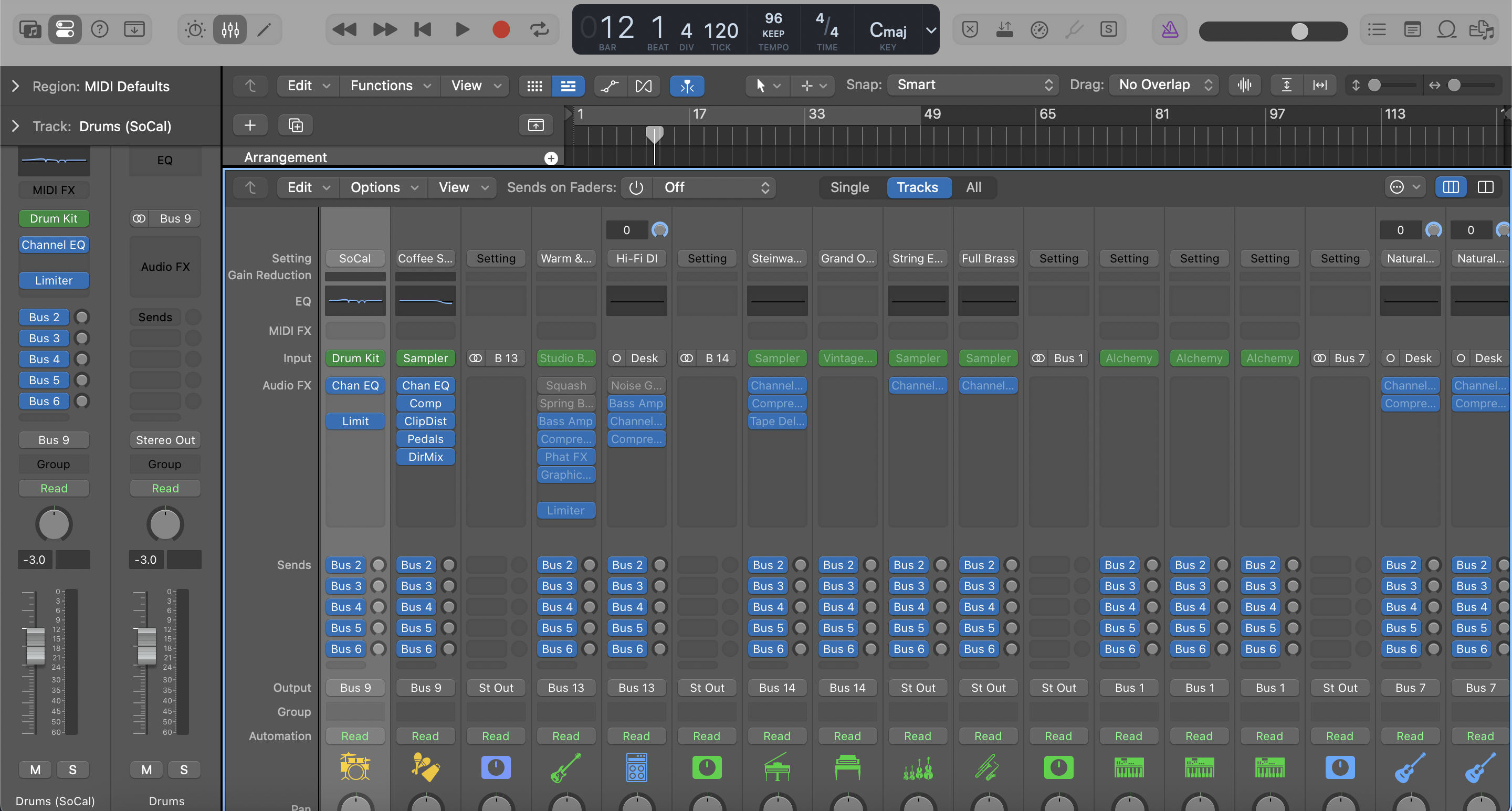 Songwriting Template - Logic Pro