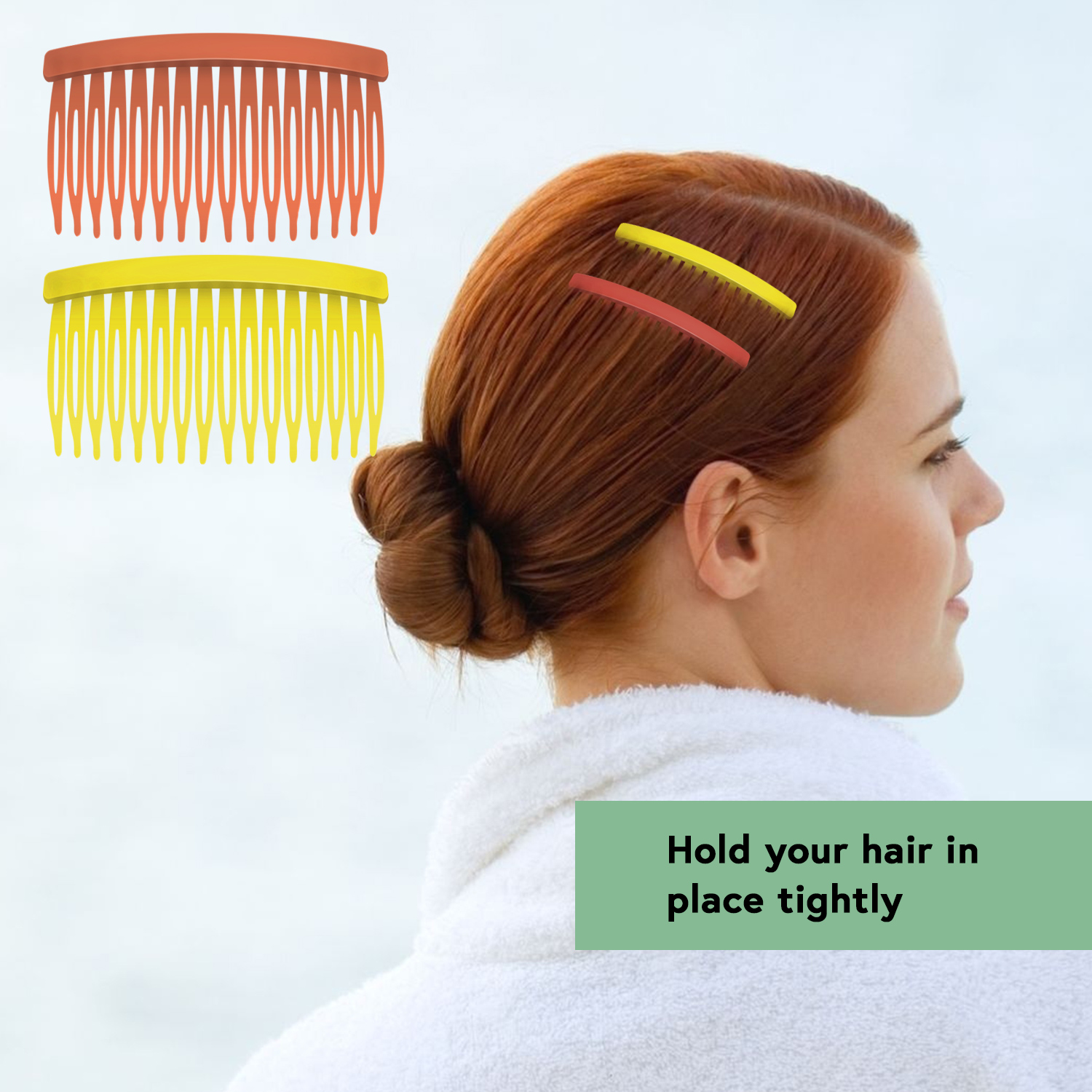 Side Hair Comb for French Twist Bangs Hair Pin Clips Hair Accessories Decorative Comb for Women Kids Girls 10pcs