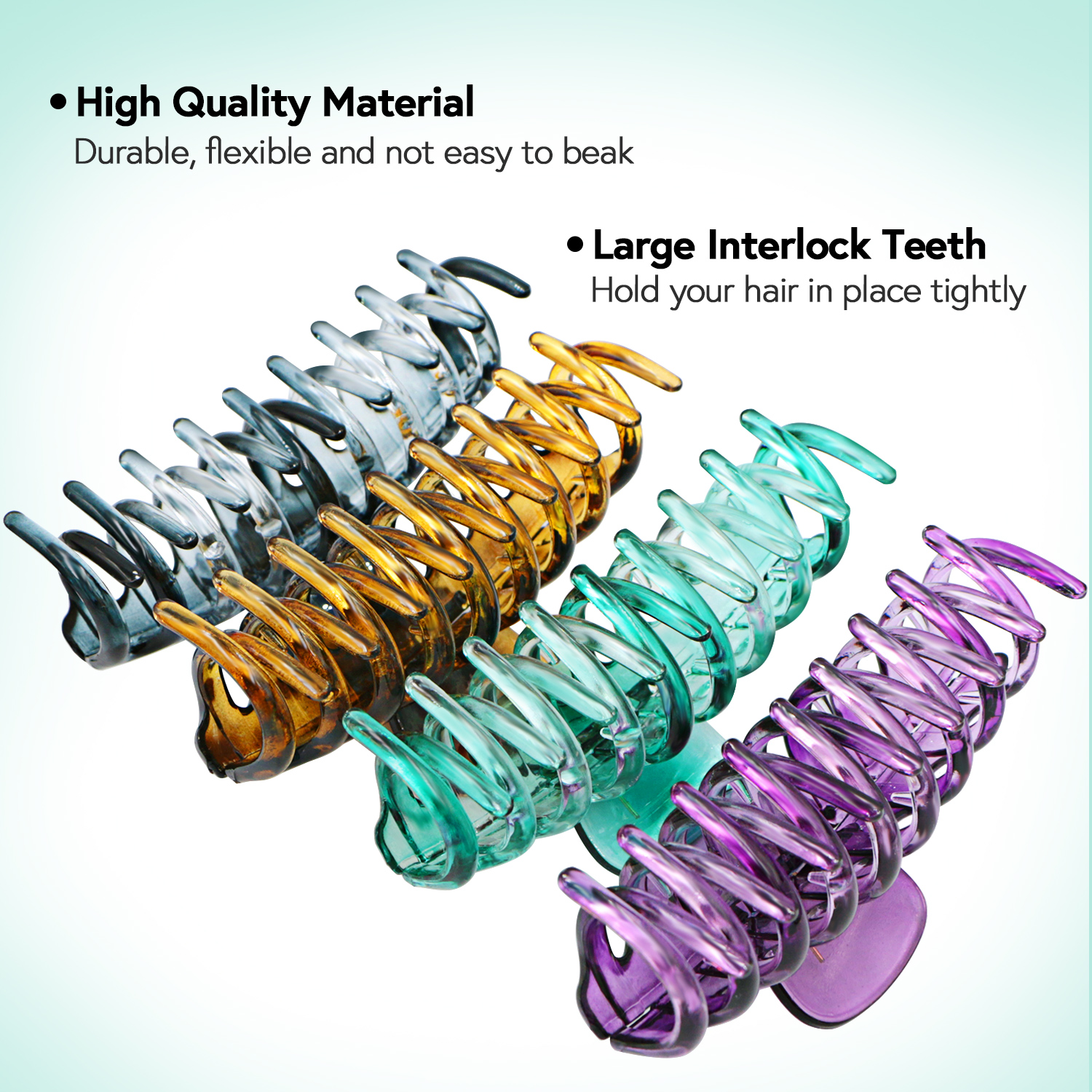 Assorted Hair Claw Clips