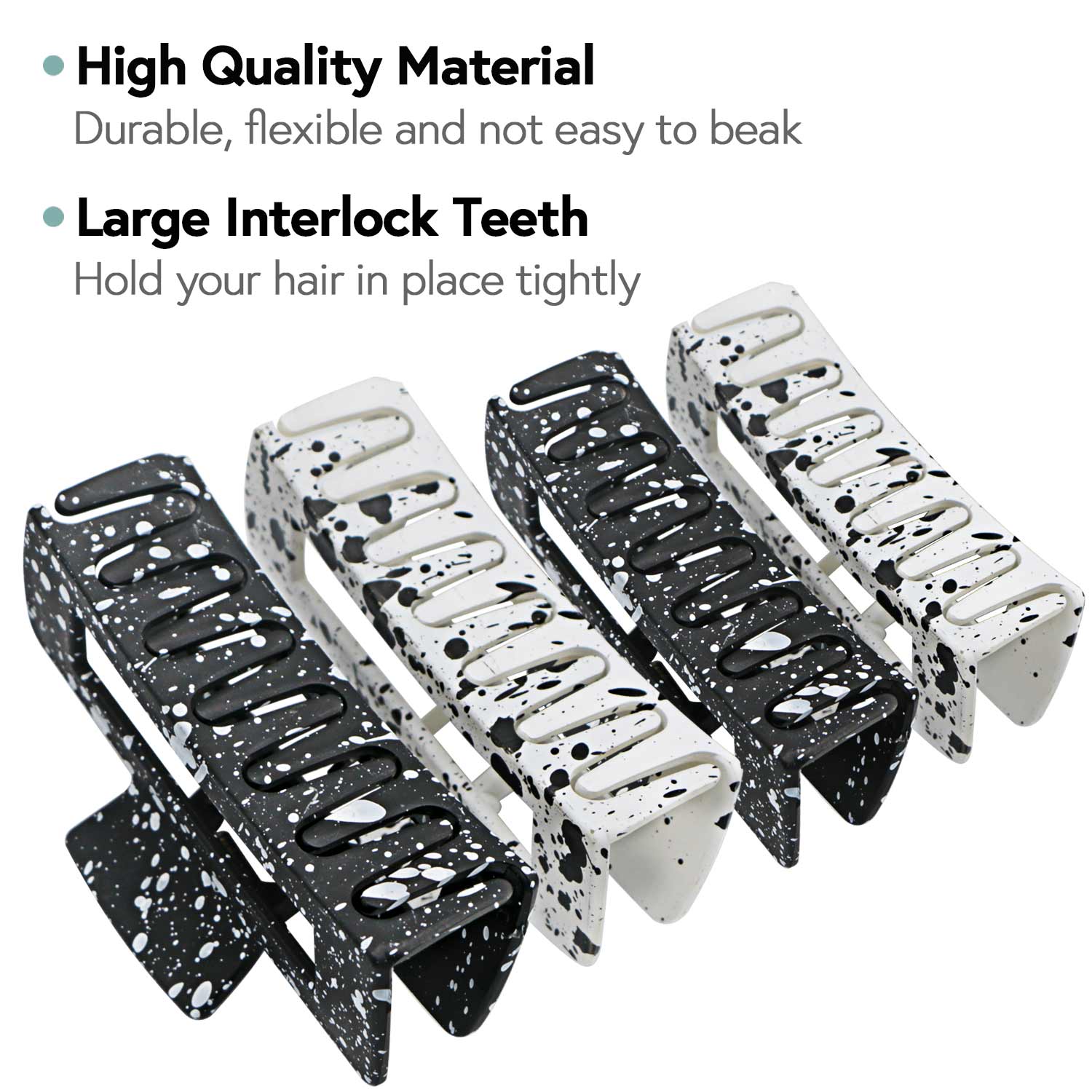 Hair Clip Big Claw Clips for Women and Girls, Non Slip Strong Hold Tortoise Banana Hair Clips for Thick Hair