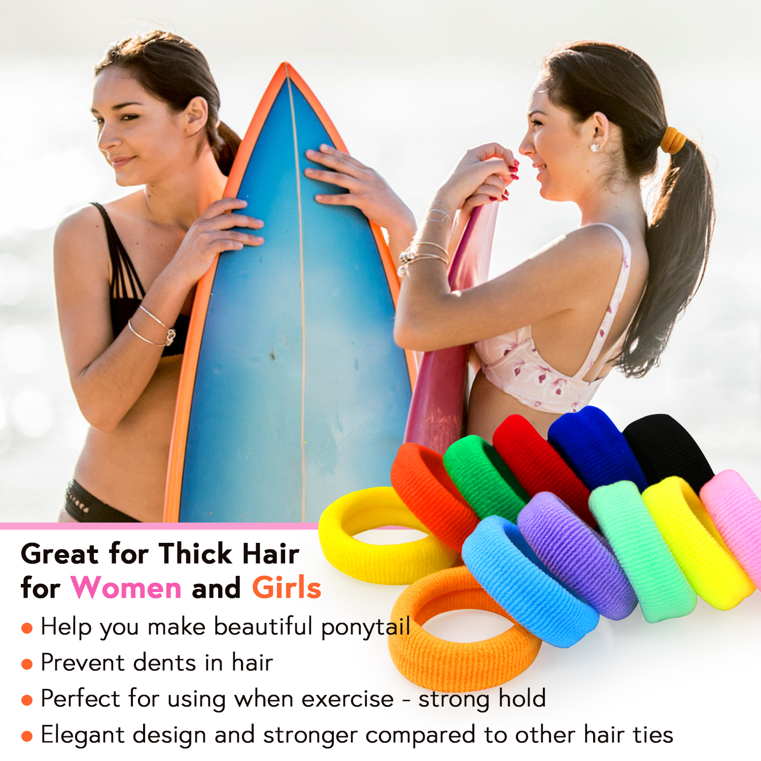 Colorful Hair Bands