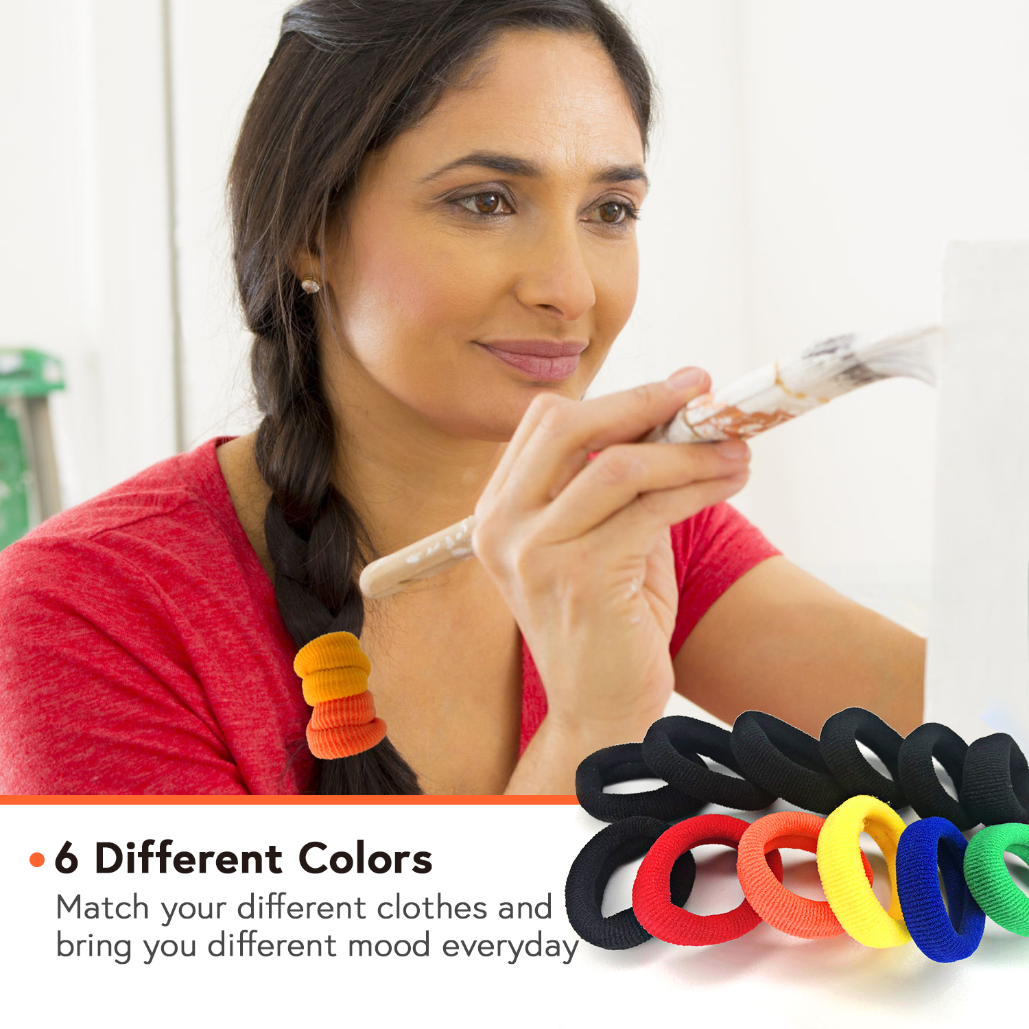 Colorful Hair Ties