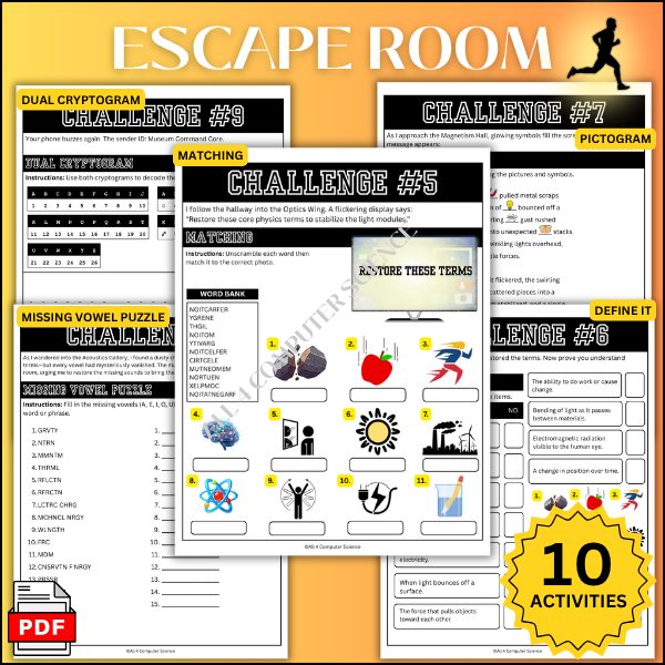 Premium Escape Room | The Lost Physics Museum