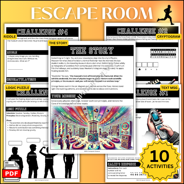 Premium Escape Room | The Lost Physics Museum
