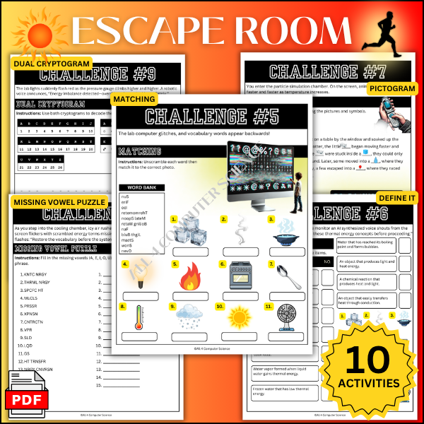 Premium Escape Room | Thermodynamics Meltdown