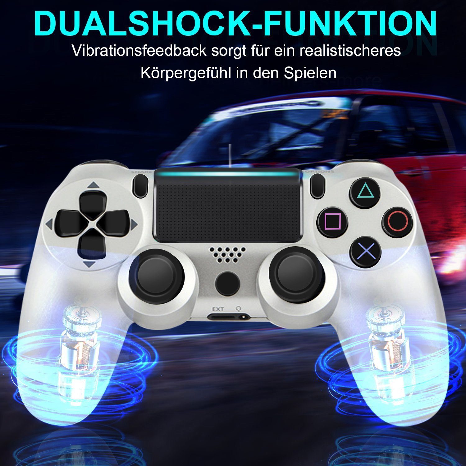 TEKOO Controller, Gamepad - Bluetooth, kabellos || TEKOO Controller, Gamepad - Bluetooth, Wireless 