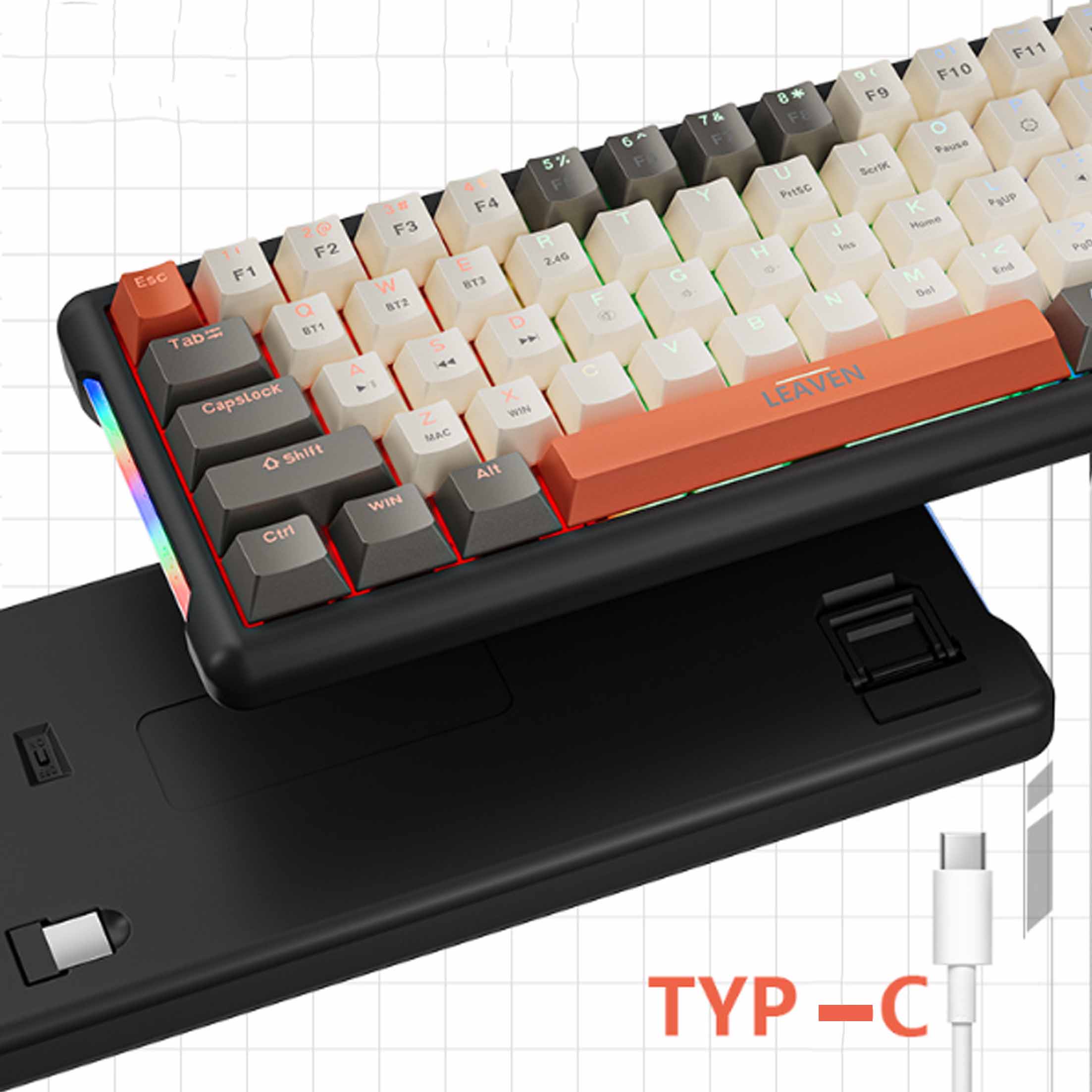 Mechanische Tastatur, Gaming-Tastatur, kabelgebundene Tastatur || Mechanical Keyboard, Gaming Keyboard, Wired Keyboard