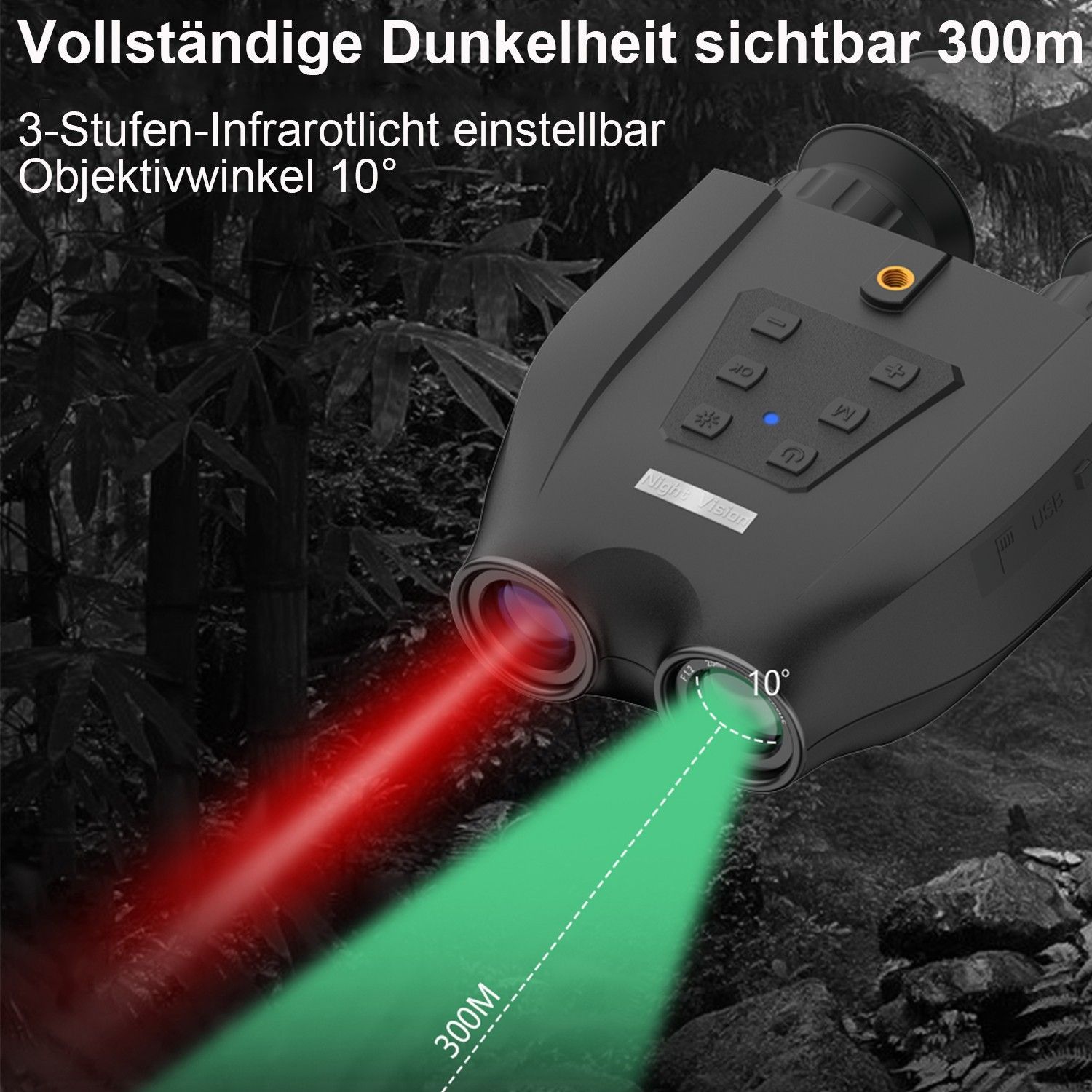TEKOO Ferngläser, Nachtsichtgeräte, am Kopf montierte Ferngläser || TEKOO binoculars, night vision devices, head-mounted binoculars