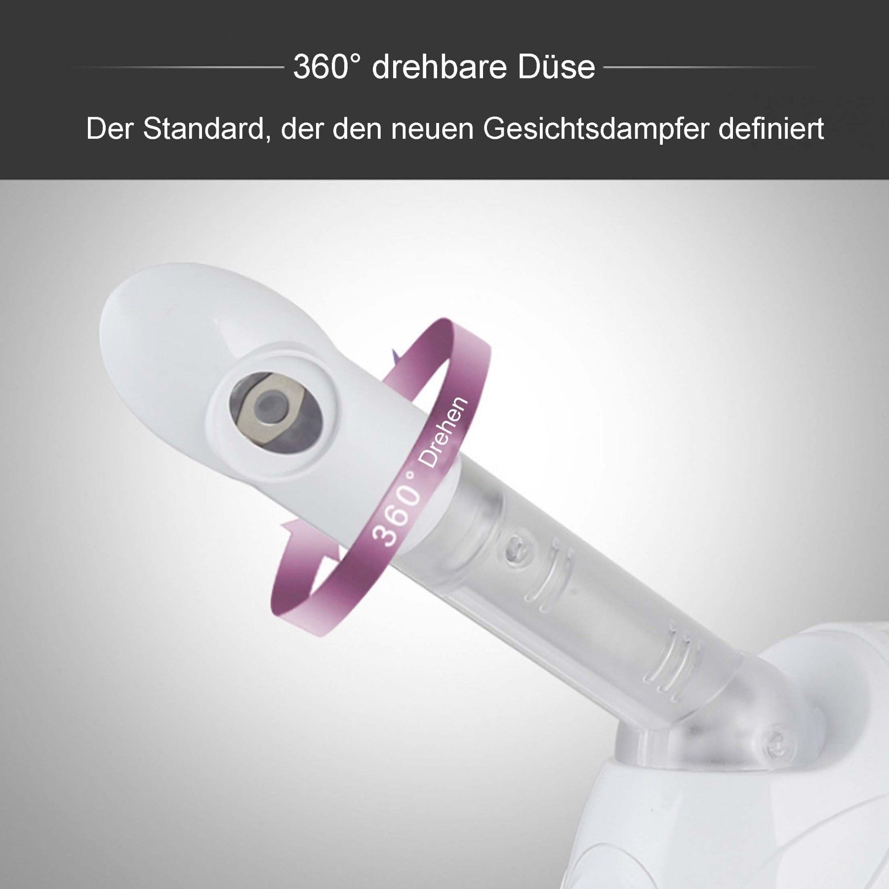 TEKOO Gesichtsdampfer: Thermalzerstäuber, Beauty Hydration, Nebelinstrument || TEKOO Facial Steamer: Thermal Atomizer, Beauty Hydration, Fog Instrument
