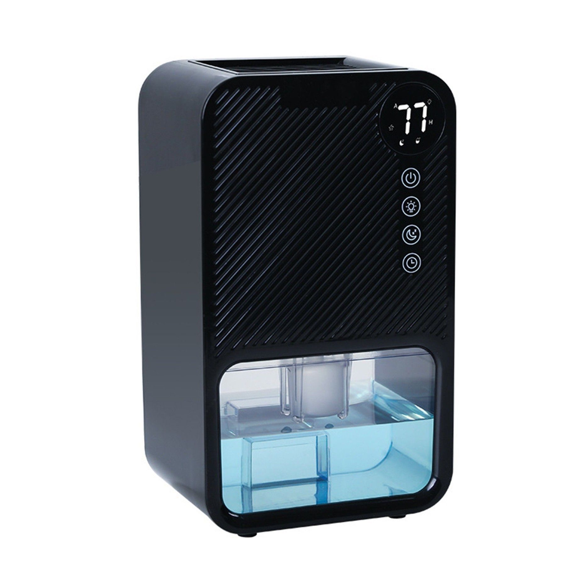 TEKOO Haushalts-Luftentfeuchter, Luftentfeuchter, 1100 ml, Schwarz || TEKOO Household Dehumidifier, Dehumidifier, 1100 ml, Black