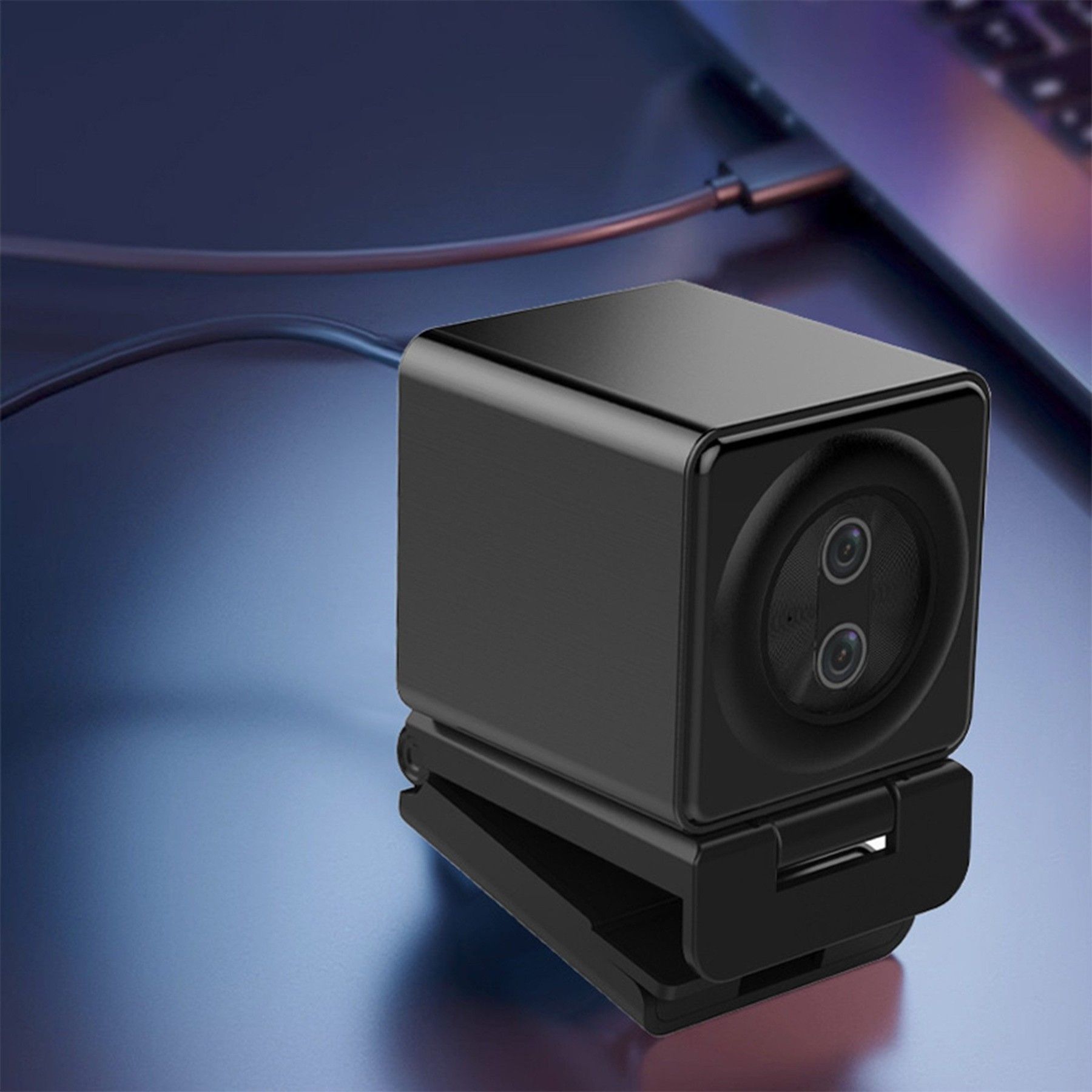 TEKOO Medien-Webcam, 4K, HD, Binokulare Kamera, Smart Keying, Fernbedienungen || TEKOO Media Webcam, 4K, HD, Binocular Camera, Smart Keying, Remote Controls