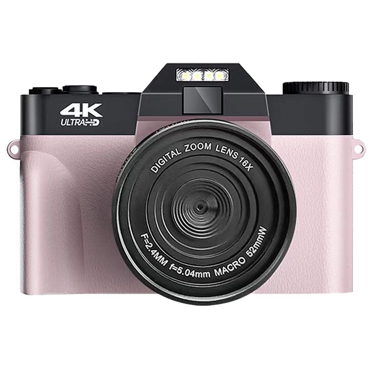 TEKOO 4K Digitalkamera, 48MP Foto, 16x Zoom, Nachtsicht, 3" IPS || TEKOO 4K Digital Camera, 48MP Photo, 16x Zoom, Night Vision, 3" IPS