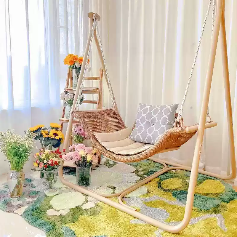 Patio-Schaukelstuhl || Patio rocking chair