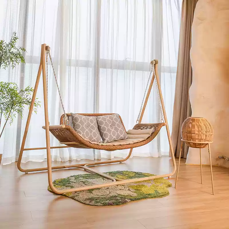 Patio-Schaukelstuhl || Patio rocking chair