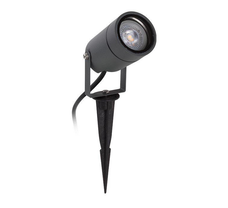 Einfacher LED-Strahler für den Außenbereich || Simple LED spotlight for outdoor use
