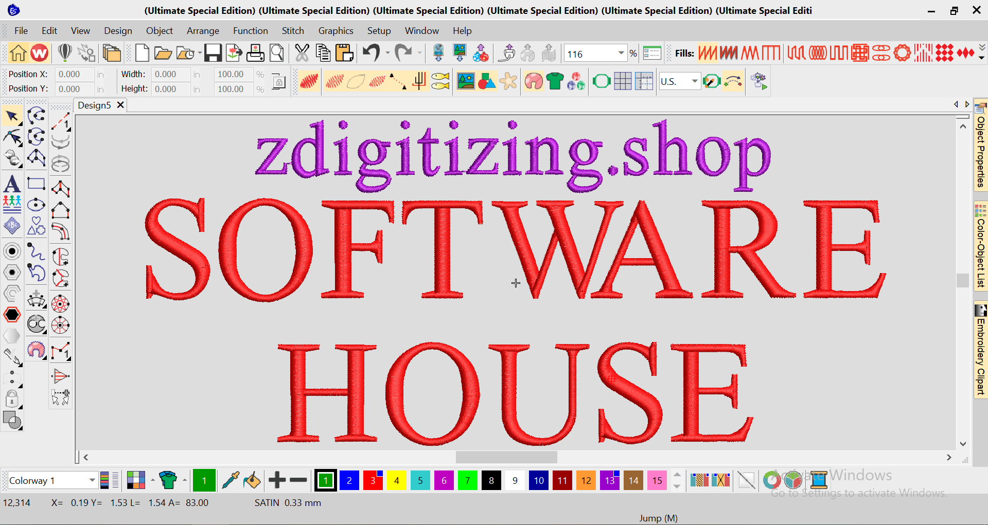 Wilcom Embroidery Studio e4.2