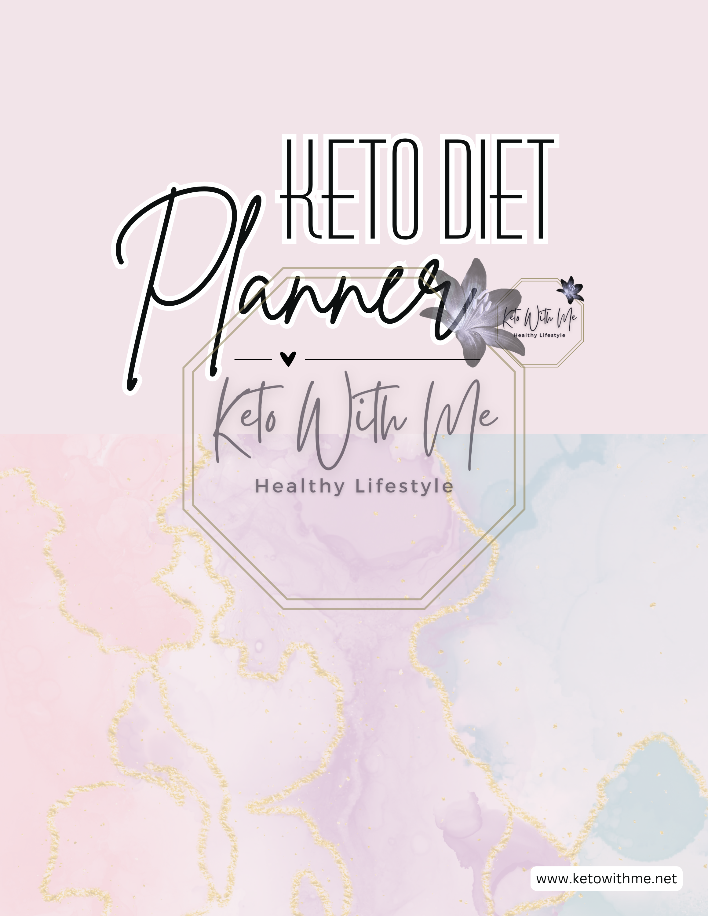 Printable Keto Tracker | Low Carb Meal Planner | Weight Loss & Macros Journal | Digital Download | Keto Diet Planner PDF