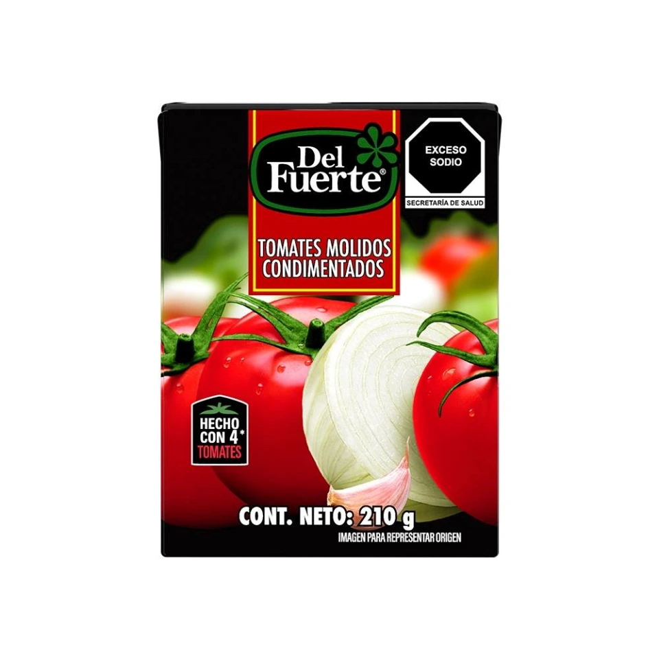Pur e de Tomate Del Fuerte  210grs
