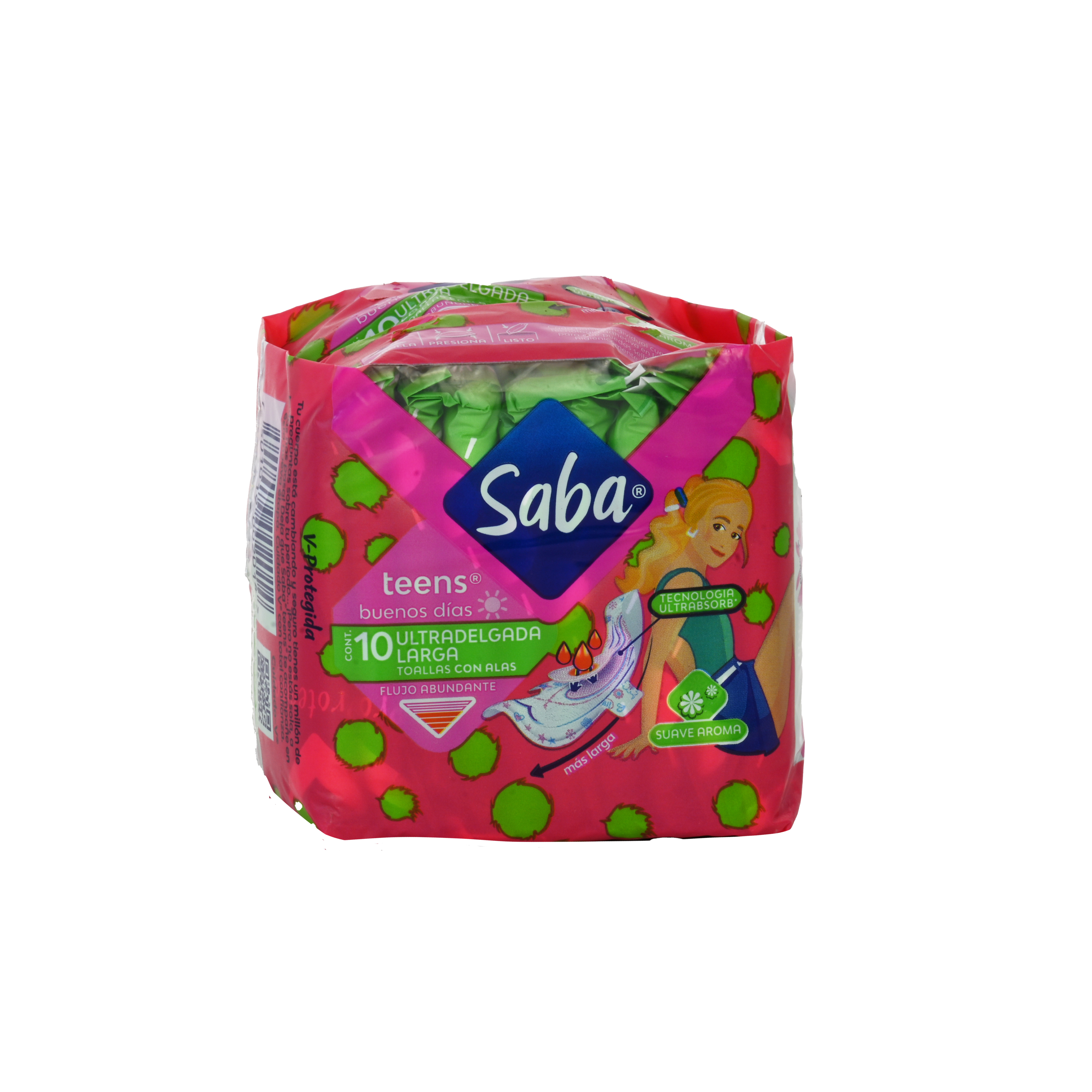 SABA TEENS Ultra DEL/LARGA  c/10 