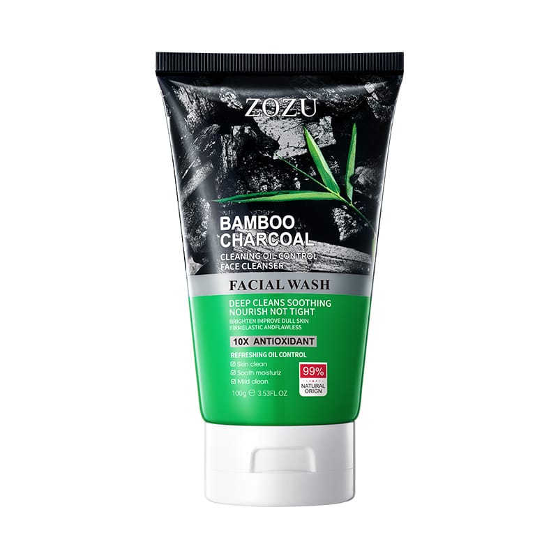 ZOZU Bamboo Charcoal Facial Wash