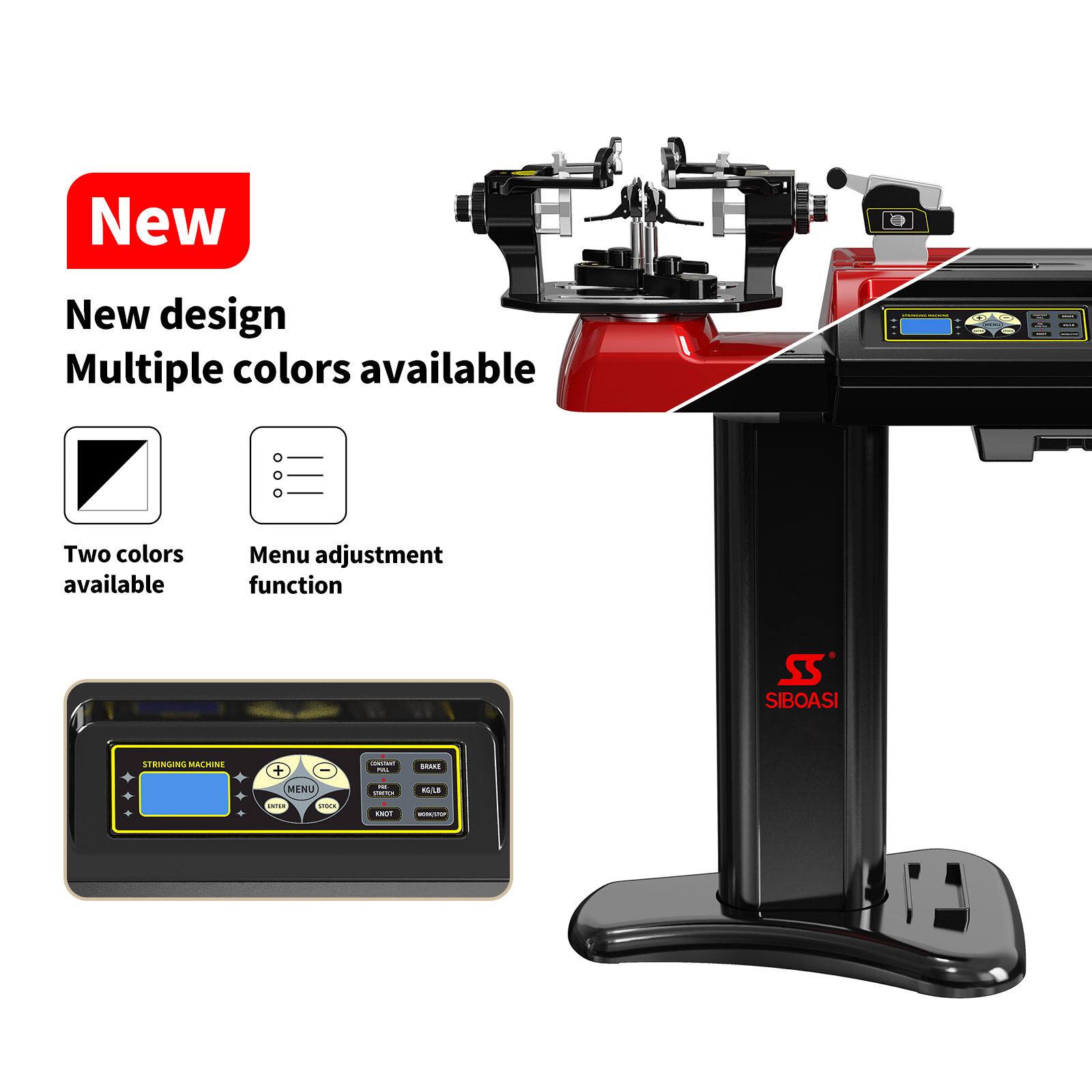 SIBOASI S3 NEW BADMINTON RACKET STRINGING MACHINE WITH COMPETITIVE COST Siboasi Stringing Machine