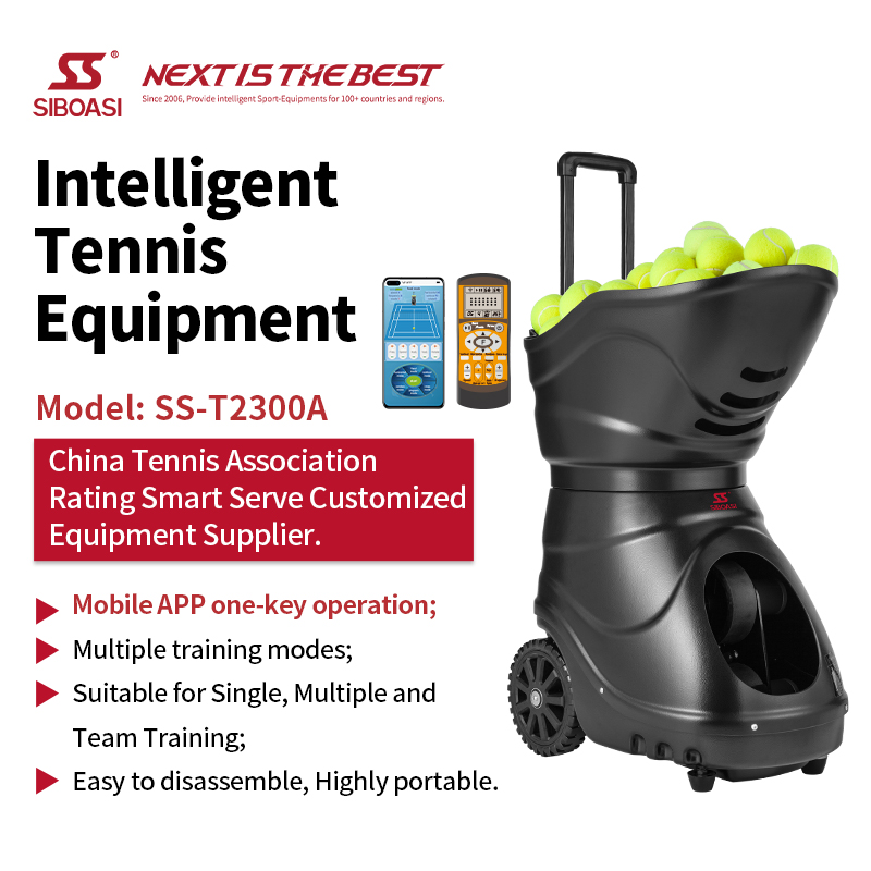 SIBOASI SS-T2300A  Tennis ball machine Intelligent Tennis Equipment